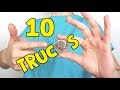 🎩10 IMPOSIBLES trucos con monedas para hacer en casa! 💰