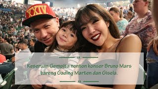 Pertama Kali Datangi Konser, Begini Keseruan Gempita Nonton Bruno Mars!