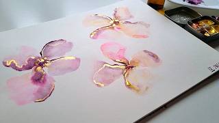 Watercolor Master Shares Top Abstract Flowers Painting Technique!