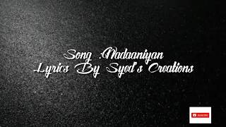 Nadaaniyan Song Lyrics Arjun Kanungo & Lisa Mishra, Priyanka Chopra Jonas, Farhan Akhtar HD