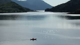 Kayaking at Loch Leven, Kinlochleven - Drone Footage