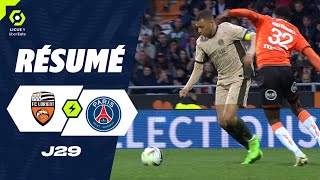 FC LORIENT - PARIS SAINT-GERMAIN (1 - 4) - Résumé - (FCL - PSG) / 2023-2024