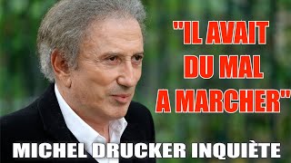 Michel Drucker provoque l'inquiétude lors de l'enregistrement de Vivement Dimanche