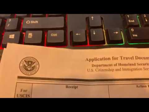 Form I 131 Advance Parole Travel Document