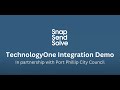 TechnologyOne Integration Demo