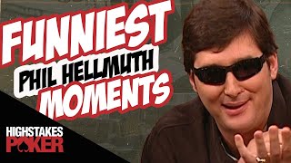 Phil Hellmuth Funniest High Stakes Poker Moments