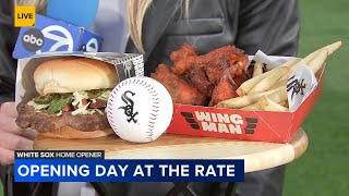 Food items at Rate Field for White Sox games