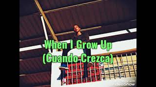 04 Cuando Crezca - Chris Jhay (Lyrics Video)