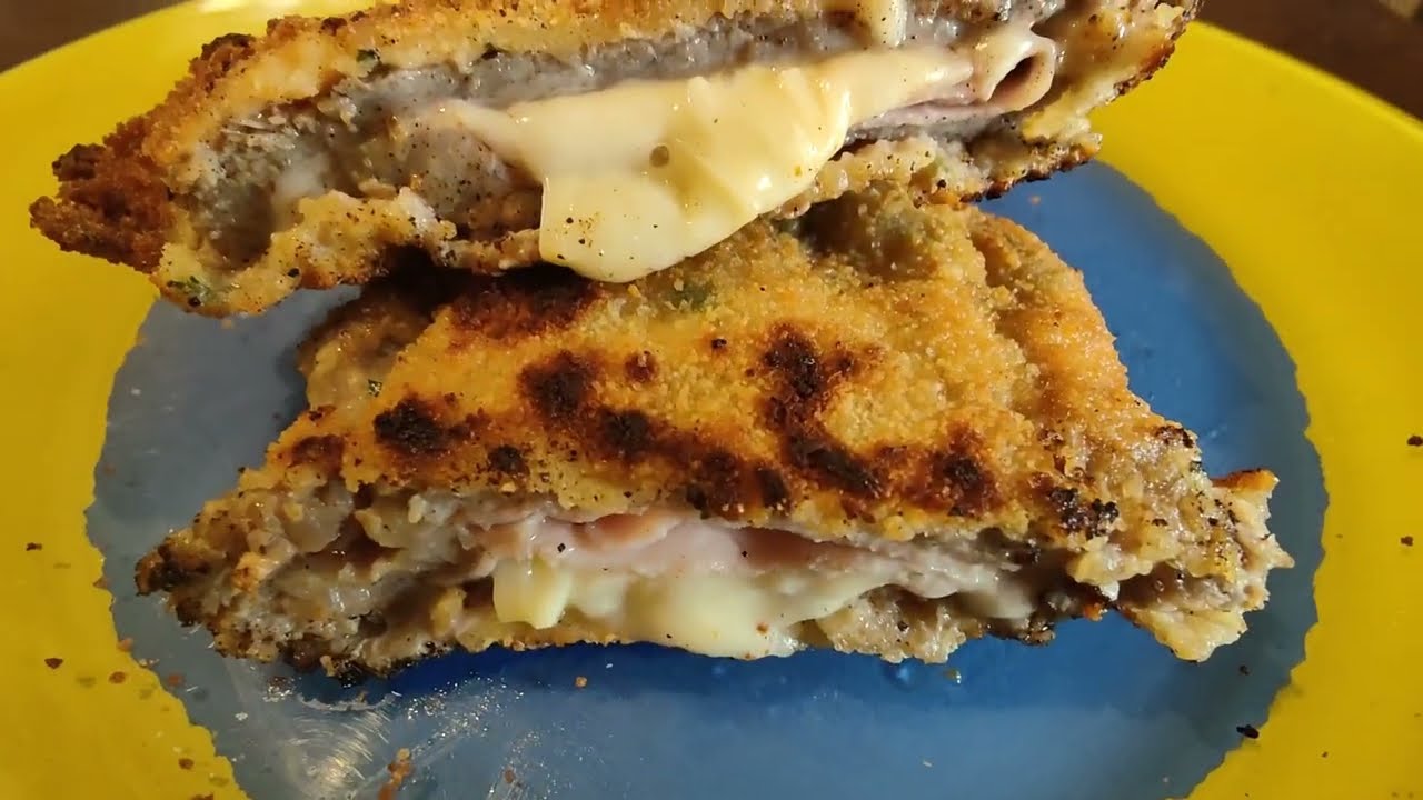 Milanesas Rellenas De Jamón Y Queso - YouTube