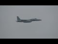 2017.7.11 航空自衛隊三沢基地 usaf f 15 ハイレートクライム