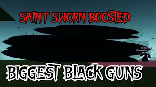 COMICALLY LARGEST SHADOW GUN + SAINTSWORN BOOSTED | Deepwoken