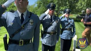 Phoenix PD Honor Guard Laying of the Wreath at the Arlington National Cemetery 2023