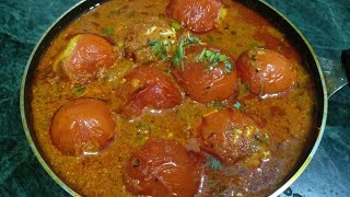 भरवा टमाटर ग्रेवी के साथ -  कुछ नया , कुछ हटके  Tomato special recipe