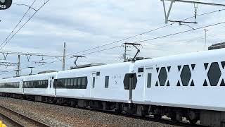 【東武】1024レ 東武N100系N102F(SPACIA X)『特急スペーシアX4号』 東武金崎〜家中