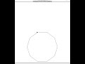 Python Turtle - Draw a decagon