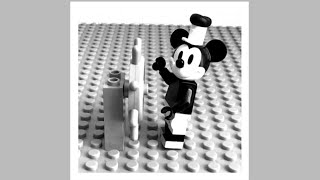 【レゴ】蒸気船ウィリー再現してみた Reproduced the Steamboat willie with Lego