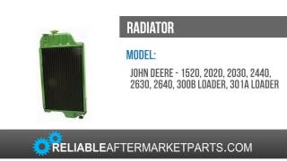 AR65715 New Tractor John Deere Radiator 1520 1830 2020 2120 2130 2030 2030 2040