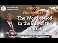 Villa SDA Church Livestream || 2nd Nov. 2024 || Week of Prayer || Ps. Theodore Smith