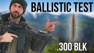 How Lethal is .300 Blackout? Supersonic and Subsonic.