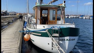 Dragør Havn april 2020, Søsætning af Joyce á Dragør