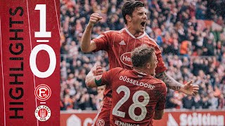 HIGHLIGHTS | Fortuna Düsseldorf vs. FC St. Pauli 1:0 | Die linke Klebe