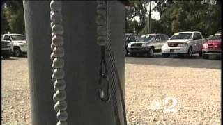 Large American Flag Stolen, Stuffed In Trash