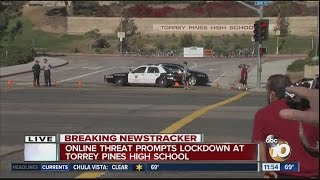 Torrey Pines HS on lockdown after online threat