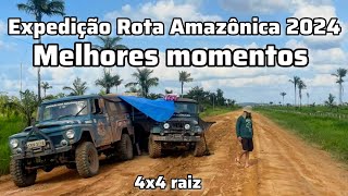 Expedição Rota Amazônica 2024 melhores momentos resumo de 32 dias