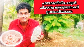 നാടൻ ചിക്കനും കുമ്പളങ്ങ കൂട്ടി ഒരു പിടി പിടിച്ചാലോ 🤤