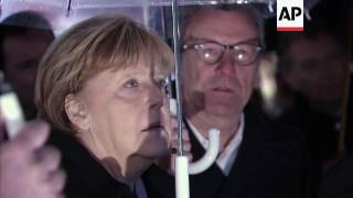 Merkel and Belgium PM have dinner