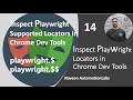 #14 - Inspect Playwright Selectors in Chrome Dev Tools || Playwright with Java