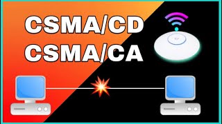 CSMA/CD and CSMA/CA || Simply Explained