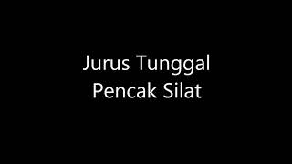 Pencak Silat (Jurus Tunggal : 1 sampai 5) Tanpa Hitungan