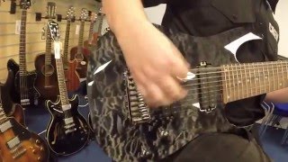 NAMM 2016 Ibanez RG9-QM - 9 String Guitar Demo