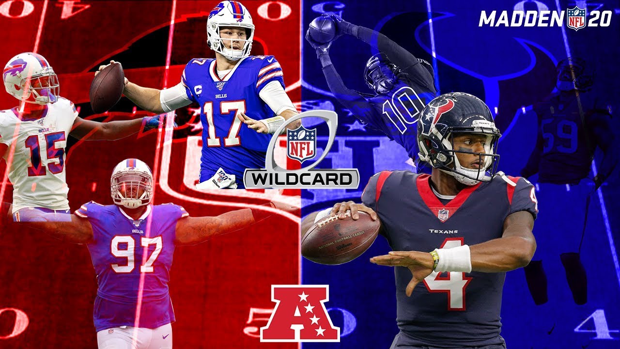 BUFFALO BILLS Vs HOUSTON TEXANS | AFC WILD CARD Full Gameplay - YouTube