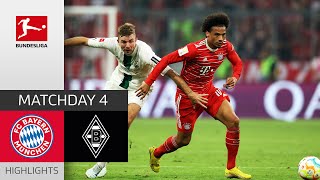 FC Bayern München - Borussia M'gladbach 1-1 | Highlights | Matchday 4 – Bundesliga 202