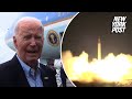 Biden comments on potential Israeli response to Iranian missile strike