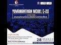 YUVAMANTHAN MODEL G-20 - International Arms Market and Conflicts