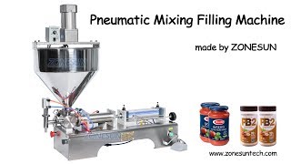 How to use Viscous Material Filling Machine with mixing