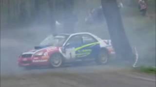 Leszek Kuzaj - Subaru Impreza WRX STi - Big crash