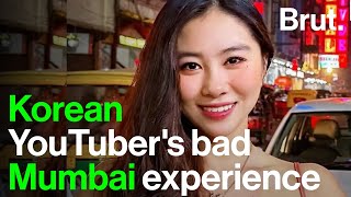 Korean YouTuber's bad Mumbai experience