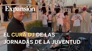 El cura DJ que sorprende en las Jornadas Mundiales de la Juventud católica