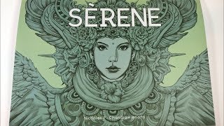 Flip Through: SERENE COLORING BOOK by Nicholas F. Chandrawienata