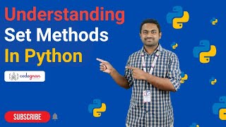 Understanding Set Methods in Python | Python Tutorials - 2022 | Codegnan