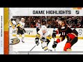 Penguins @ Ducks 2/10 | NHL Highlights 2023