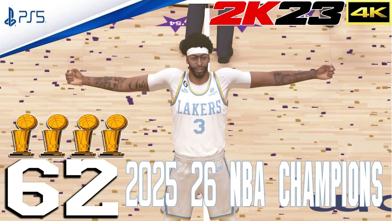 Bronny James NBA 2K23 My Career #62 | 2025-26 NBA FINALS - YouTube