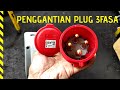 Ganti Plug Legrand Yang Terbakar - 