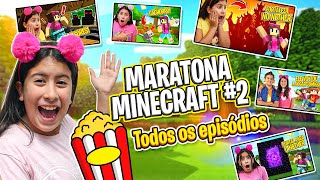 Minecraft - Aventura até o Ender Dragon - Maratona de episódios#2 - Maria Clara e JP Games