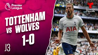 Highlights & Goals: Tottenham vs. Wolverhampton 1-0 | Premier League | Telemundo Deportes