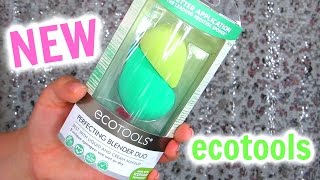 NEW EcoTools Sponges + Brushes First Impressions \u0026 Demo